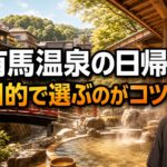 有馬温泉の日帰りは目的に合わせて選ぶのがコツ