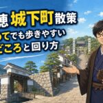 赤穂の城下町散策で初めて歩く前に知りたい見どころと回り方を紹介するアイキャッチ画像